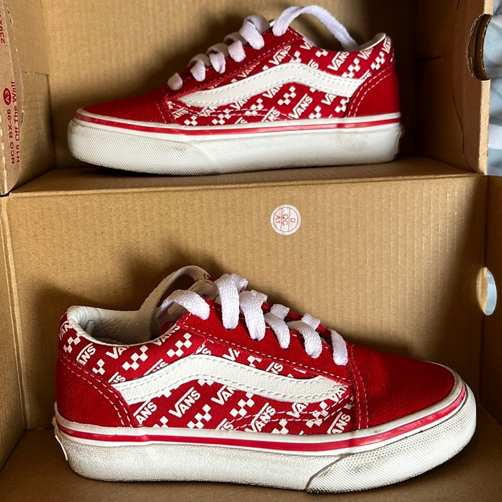 Red and White Checkered Vans